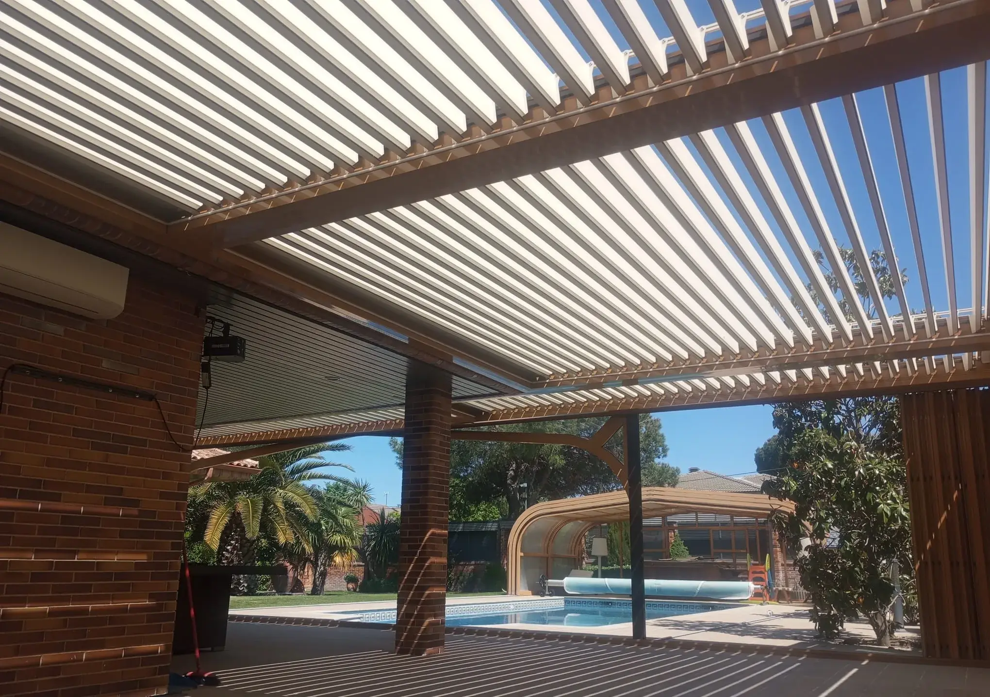 Pérgola en chalet