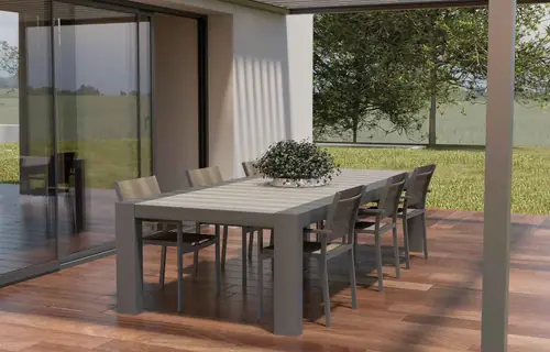 Set comedor exterior