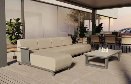 Sofá lounge modular