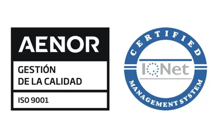 Certificado AENOR IQNET